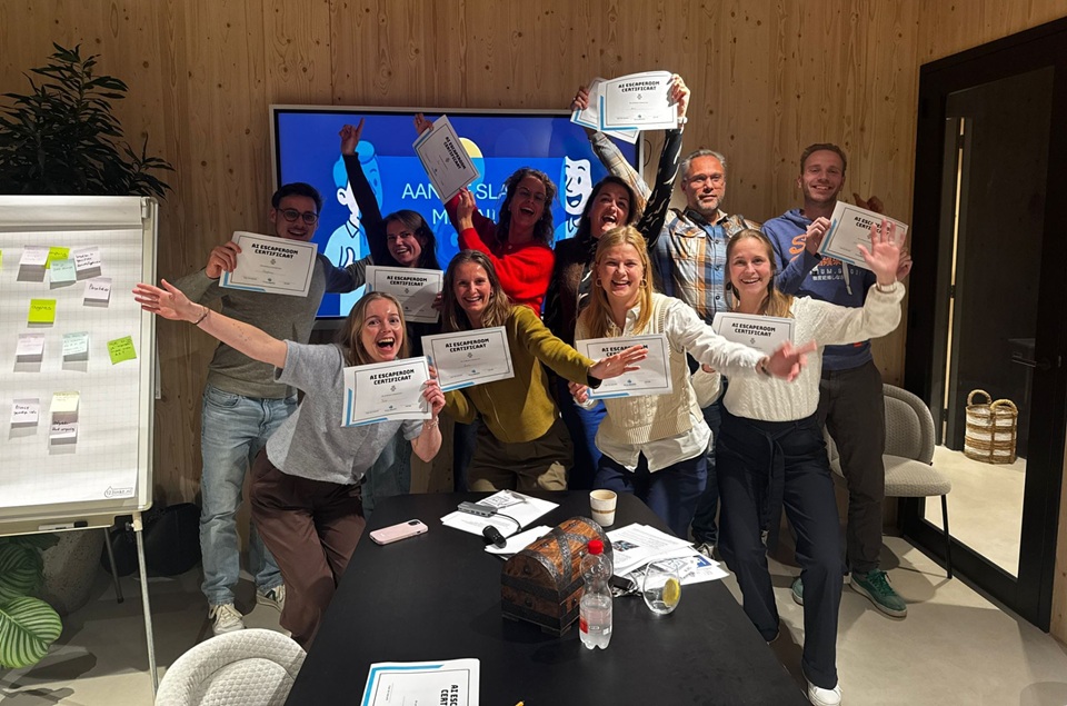 AI-escaperoomtraining voor ondernemers in Alphen aan den Rijn