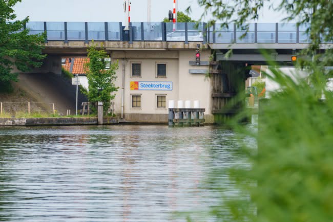 Voetpad Steekterbrug vanaf vrijdag afgesloten vanwege gevaarlijke situaties