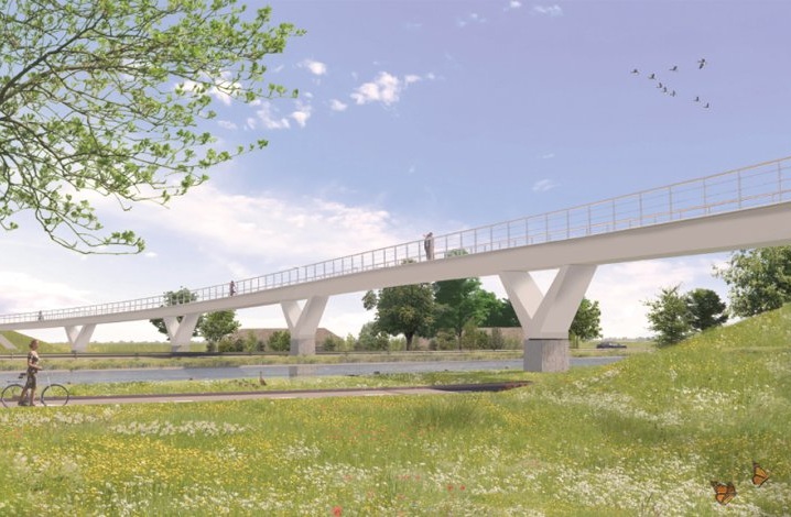 Raadsbrug opnieuw vertraagd: nog altijd geen nieuwe planning voor fietsbrug over Aarkanaal
