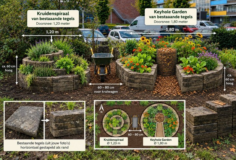 Stadstuin De Schittering zoekt vrijwilligers voor groene vernieuwing