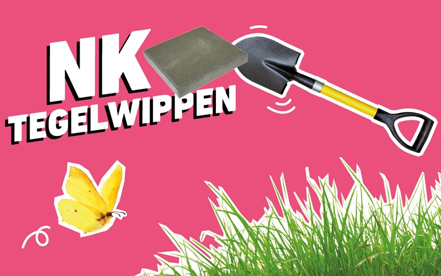 Alphen aan den Rijn wipt bijna 1000 tegels bij NK Tegelwippen