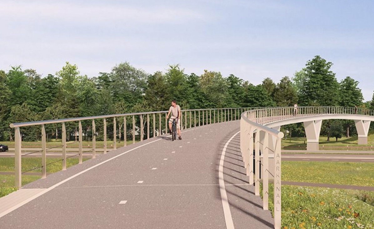 Fietsbrug / Raadsbrug vanaf 31 mei 2026 open voor fietsers en voetgangers