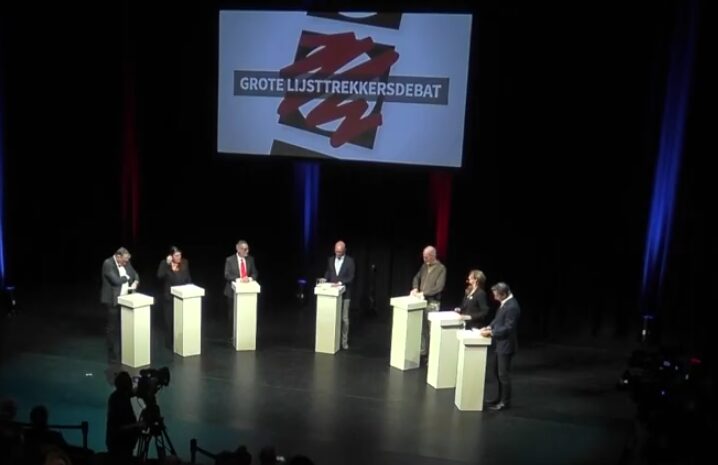 Felle woorden over asielopvang tijdens lijsttrekkersdebat in Alphen