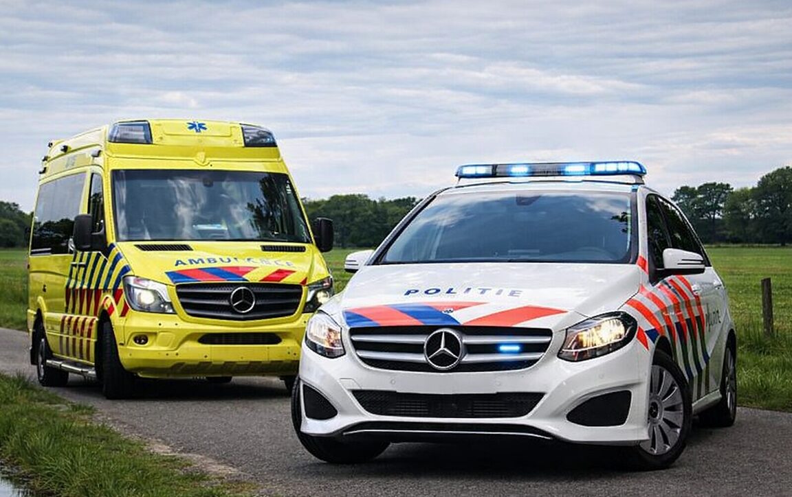 Auto stilgevallen op N11 na onwelwording bestuurder
