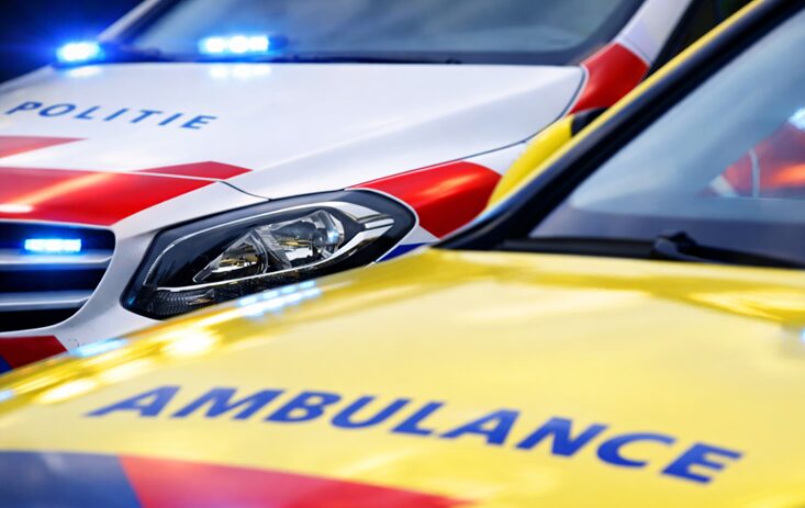 Scooterrijdster komt met de schrik vrij na aanrijding in Alphen aan den Rijn