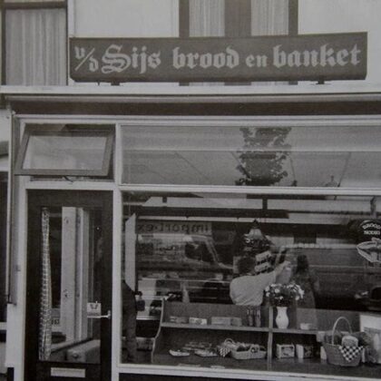 Bakkerij v/d Sijs Wilhelminastraat.