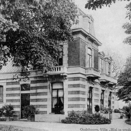Oudshoornscheweg Alphen a.d. Rijn
Beschrijving: 
Gezicht op de voorgevel van villa Welte