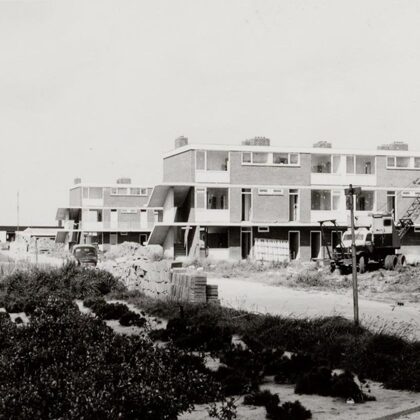 De Moluksewijk in aanbouw.