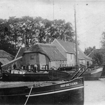 Het schippersbuurtje aan de hoorn.