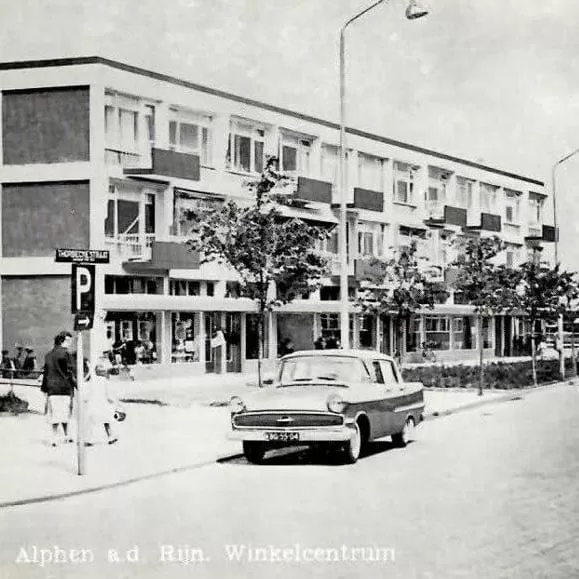 Thorbeckestraat rond 1960.