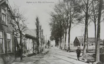 Steekterweg bij Gouwsluis.