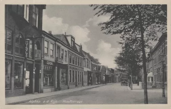 Hooftstraat ter hoogte van Rhenanialaan.