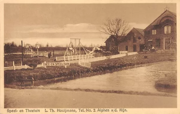 Speel -en theetuin Hooijmans.