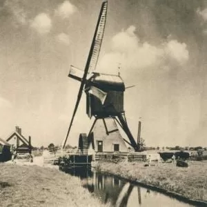 De Wipmolen aan de steekterweg.
