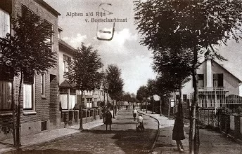 Van Boetzelaerstraat anno ca 1960.