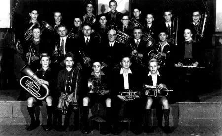 Muziekorkest Martha stichting 1940.