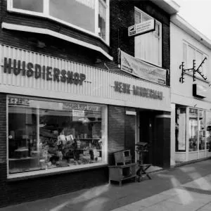 Huisdierenshop Henk Minderman Hooftstraat.