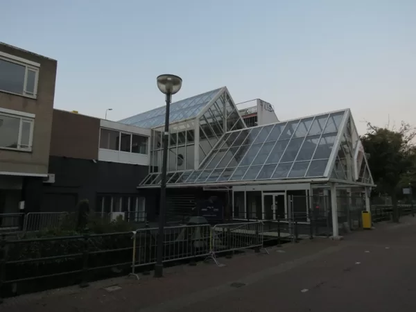 Aarkade met de Dreespassage.