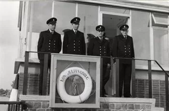 Opening van de Koningin Julianabrug 1953.