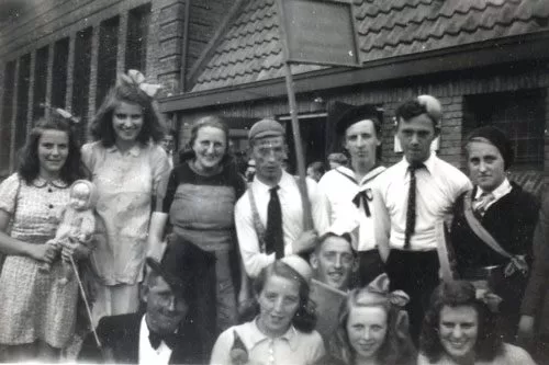 De Ruyterstraat 1945.