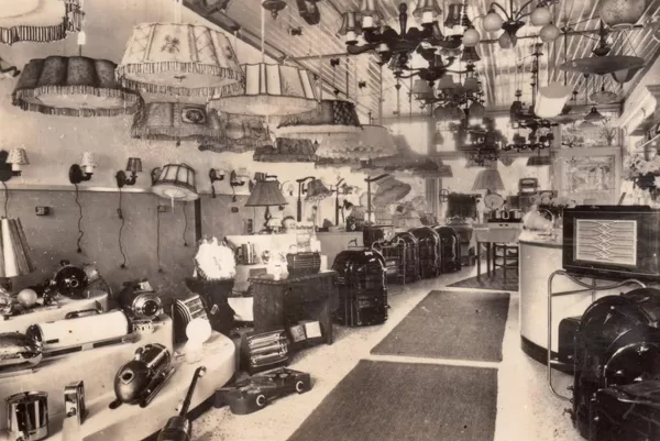 Winkel van van der Spek in de Julianastraat.