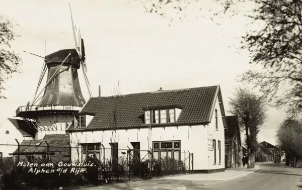 Molen de Eendracht gouwesluisseweg.