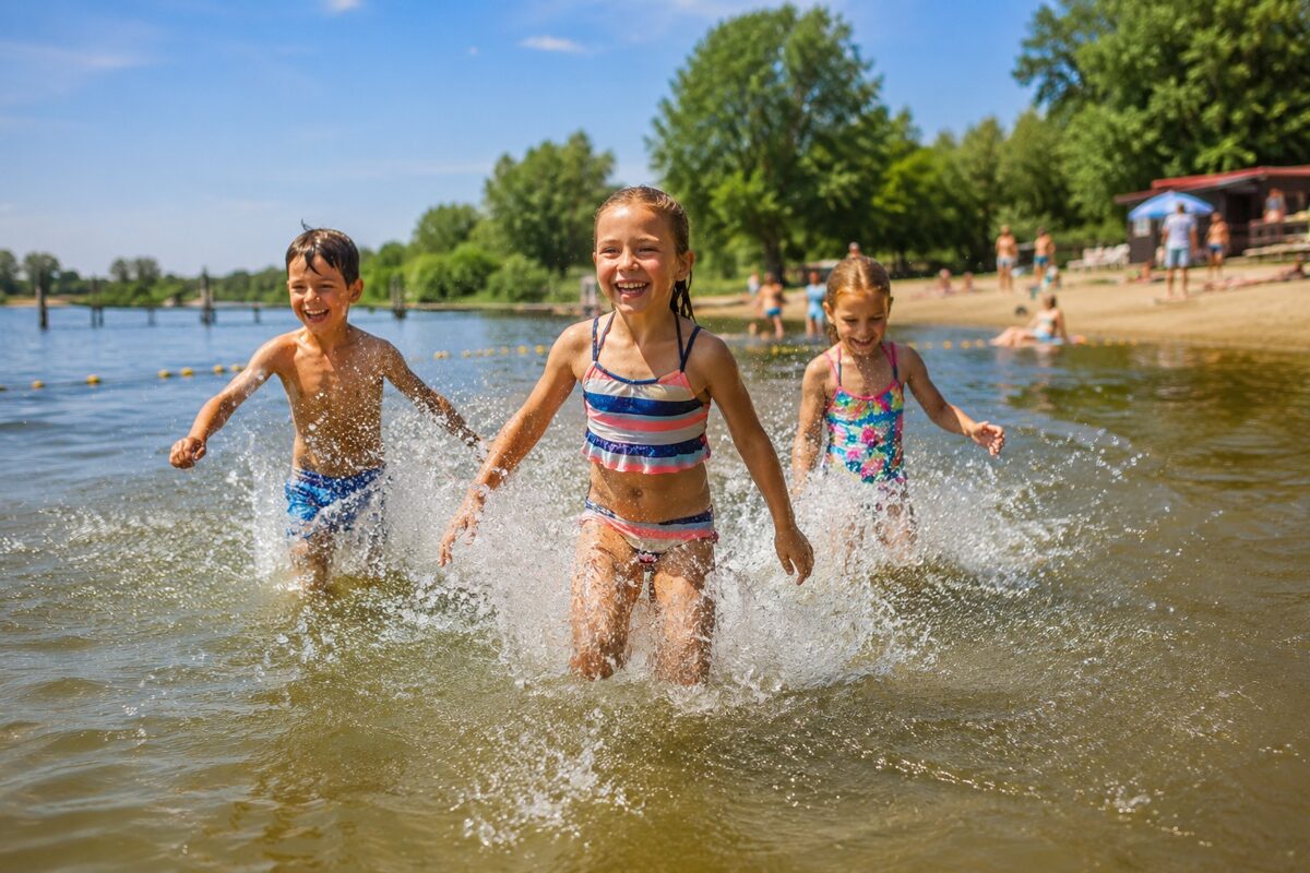 Veilige zwemlocaties tijdens warme dagen