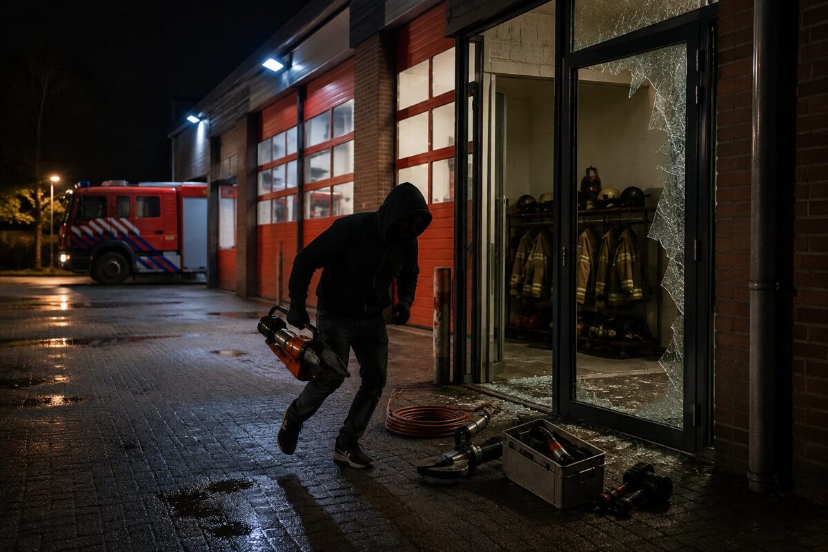 Vier verdachten opgepakt na inbraak bij brandweer: ook kazernes in Alphen extra beveiligd