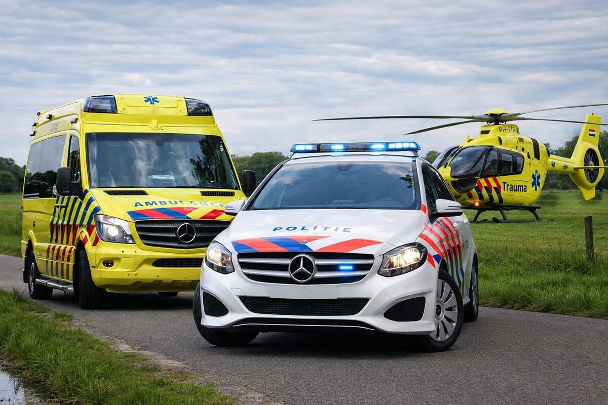Twee motorrijders gewond bij ongeval op Koningin Maximabrug