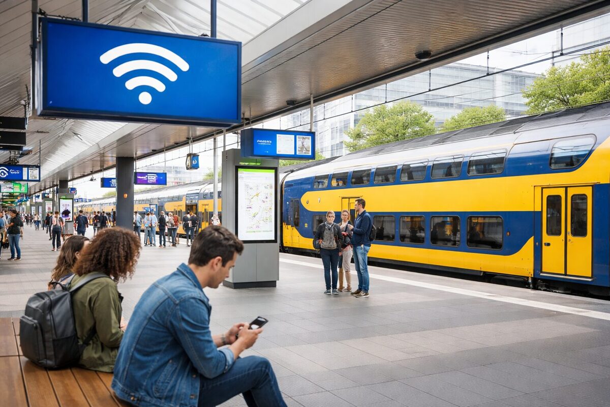 Station Alphen aan den Rijn krijgt veilige wifi via publicroam