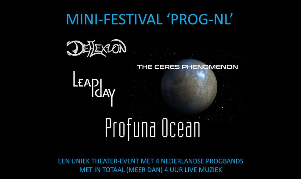 Mini progrockfestival met Nederlandse bands in Alphen aan den Rijn