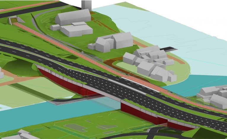 Provincie gaat voor nieuwe vaste Steekterbrug in Alphen aan den Rijn in